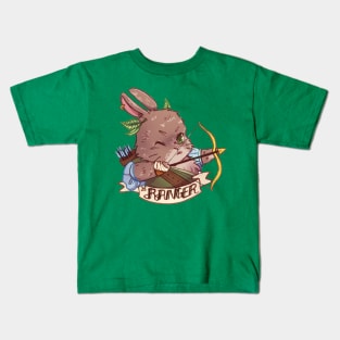 Ranger - TTRPG Buns Series Kids T-Shirt